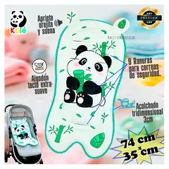 KALE - Cojin Funda Protector para coche de Bebé