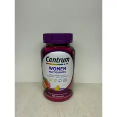 CENTRUM - Multivitaminico Para Mujer Sabor Frutas 100 gomitas -