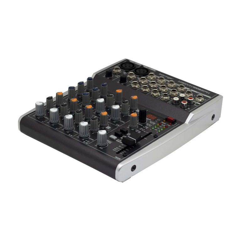Mezclador de Sonido con 10 entradas e Interfaz USB Xenyx 1002SFX