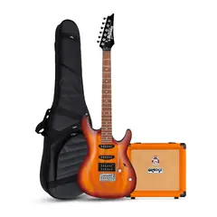 IBANEZ - GIO PACK GSA60 BROWN SUNBURST - ORANGE CRUSH 12W