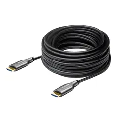 GENERICO - CABLE HDMI 4K D-FIBRA ÓPTICA HDMI 20 18GBPS NEGRO 30M PN HDMI4K30MFB