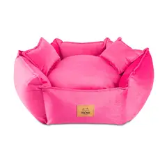 GENERICO - CAMA PREMIUM HEXAGONAL TALLA L - FUCSIA