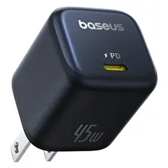 BASEUS - Cargador USB C de 45 W Carga rápida PicoGo para iPhone