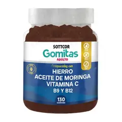 SOTTCOR LABS - GOMITAS HIERRO 130 UND