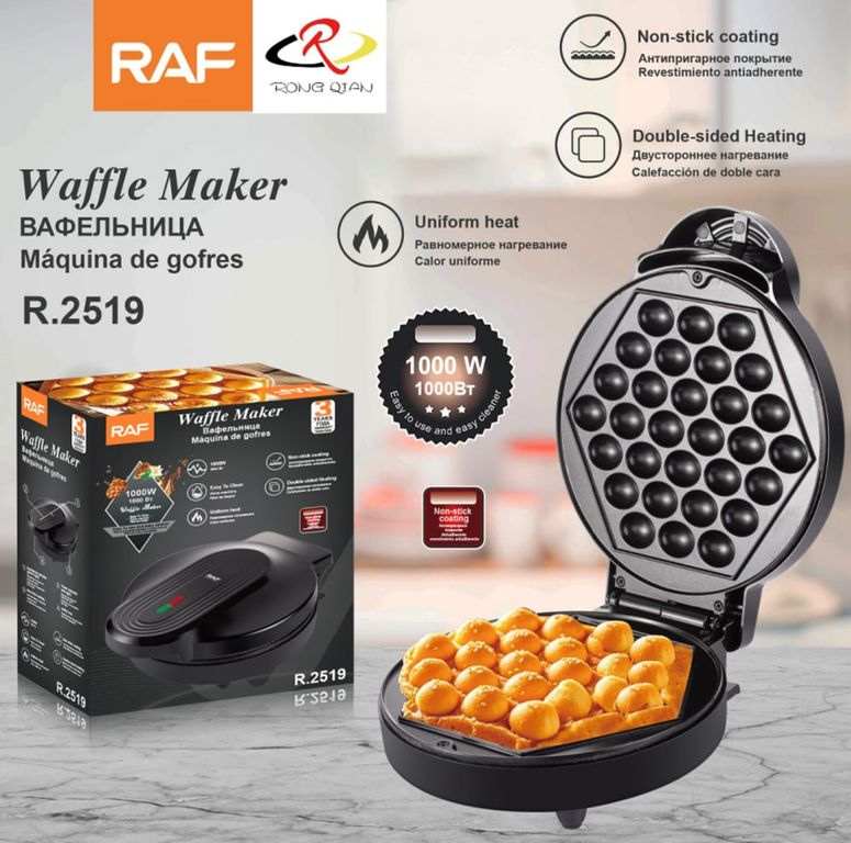 MÁQUINA WAFLERA BURBUJAS