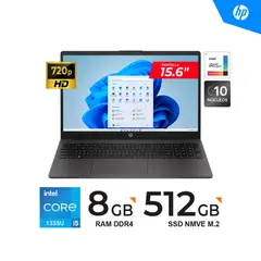 HP - LAPTOP 250 G10 15.6 HD CORE I5-1335U / 8GB DDR4 / 512GB SSD / FREEDOS