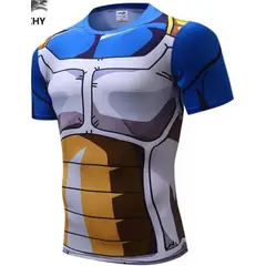 GENERICO - POLO COMPRESION DRAGON BALL VEGETA HALLOWEEN