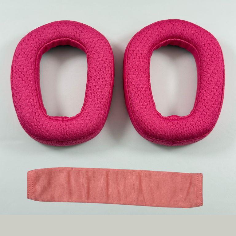 Almohadilla y Cojín de vincha para audífono LOGITECH G435 Rosado