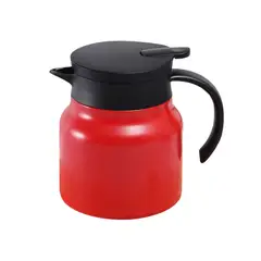 INSPIRA - Jarra Térmica de Acero Inoxidable con Filtro 800 ml Rojo