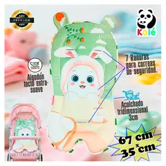 KALE - Cojin Funda Protector para coche de Bebé