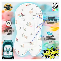 KALE - Cojin Funda Protector para coche de Bebé