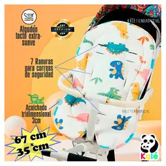 KALE - Cojin Funda Protector para coche de Bebé