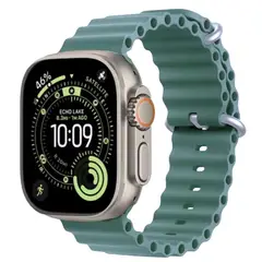 OEM - Correa Ocean Ultra para Apple Watch Ultra 1 Ultra 2 Ultra 3 Color Verde Oceano