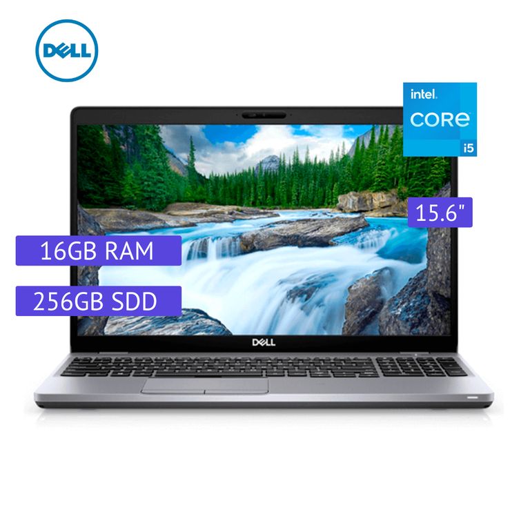 LAPTOP REACONDICIONADA 5510 CORE I5 10MA/ 16GB RAM/ 256GB SSD/ 15.6"