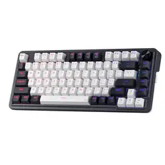 REDRAGON - Teclado UCALPRO-RGB Wireless Spanish K673WB WHITEBLACK
