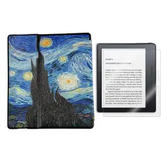 GENERICO - Funda case para amazon Kindle OASIS 9°10° Gen NocheEstrellada con MICA
