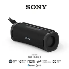 SONY - Parlante Bluetooth SRS-ULT10 Portátil ULT FIELD 1 Negro
