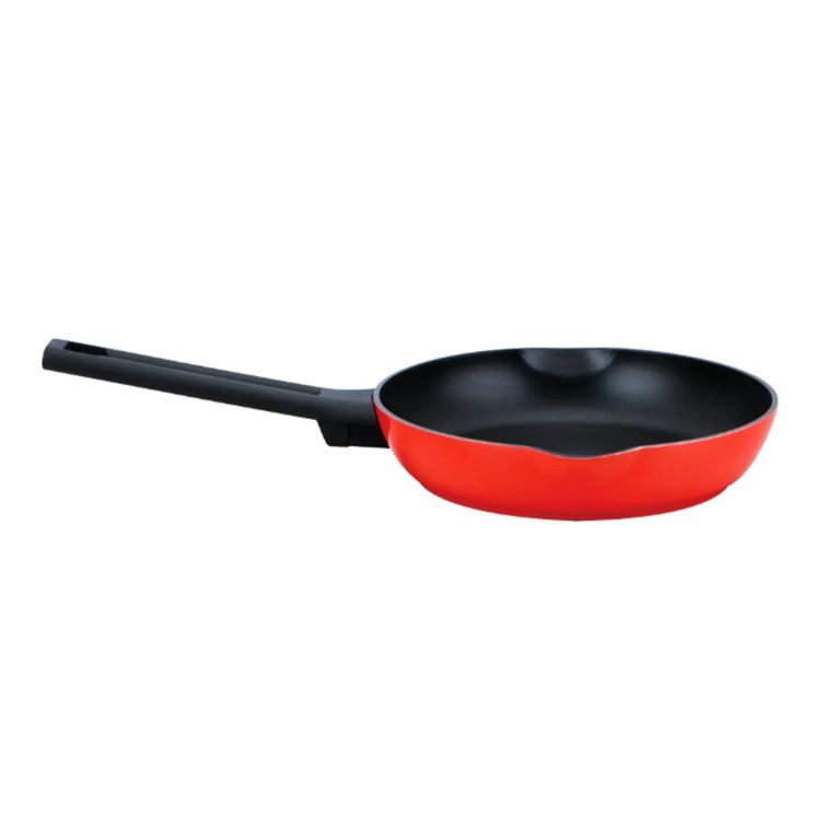 Juego de Ollas Nisqa Antiadherente Rojo 7 Piezas