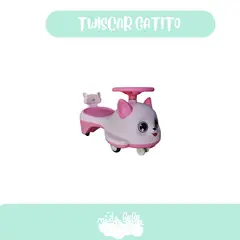 GENERICO - Carrito corre pasillos modeloGATITO PINK