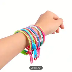 GENERICO - Pulseras sensoriales de cremallera