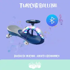 BABY - Carrito corre pasillos modeloBALLENA AZUL