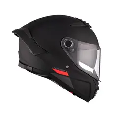MT HELMETS - CASCO MOTO MT THUNDER SOLID NEGRO MATE