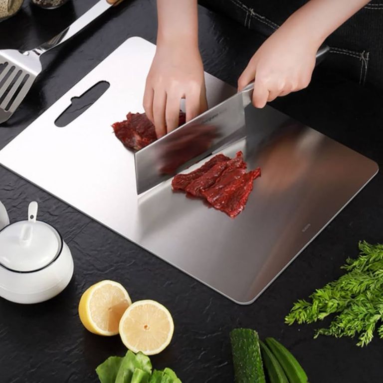 Tabla de picar en Acero inoxidable 25x20cm AISI304