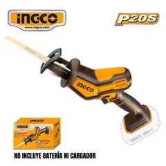 INGCO TOOLS - CRSLI6508 SIERRA ALTERNATIVA INALÁMBRICA 20V