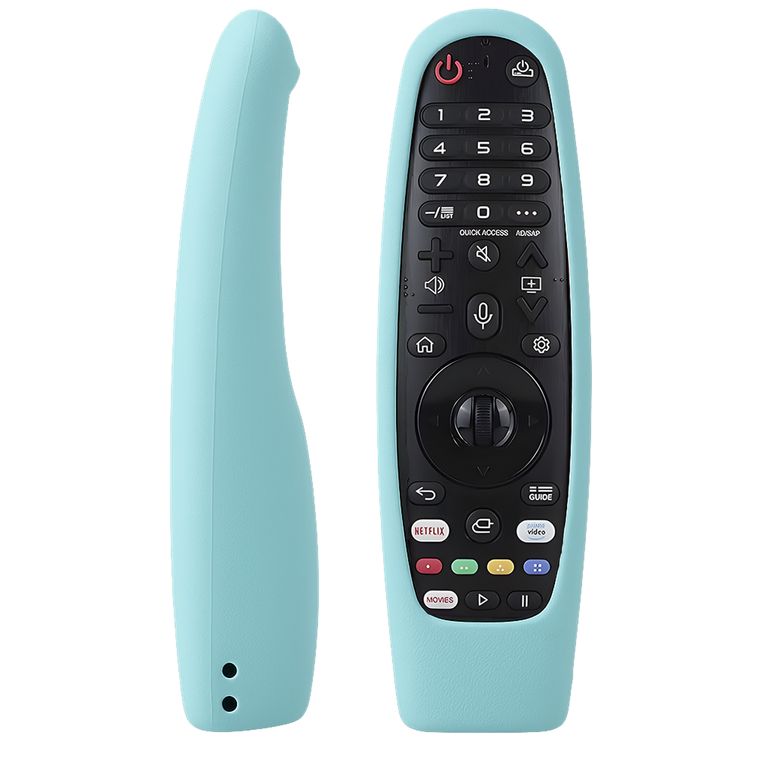 Control Remoto Smart Para Tv Lg Con Comando Por Voz+ Funda Turquesa