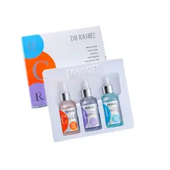 GENERICO - SET DE SUEROS FACIAL VITAMINA C - RETINOL - ACIDO HIALURÓNICO