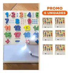 RYBIU IMPORT - Pack6 Juego Rompecabezas para Desafio Mental para NInos