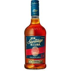 GENERICO - RON SANTIAGO DE CUBA 11 AÑOS EXTRA AÑEJO