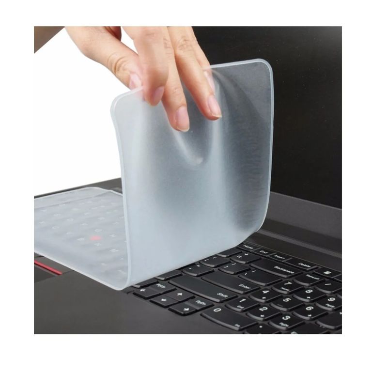 Protector de Teclado de Laptop para 14 Pulgadas Transparente Silicona