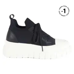 STHEF - ZAPATILLA MUJER URBANA NEGRO 7561 TXTL