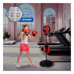 RYBIU IMPORT - Pera de Boxeo Entrenimiento para Peques Y+Regalo Stickers