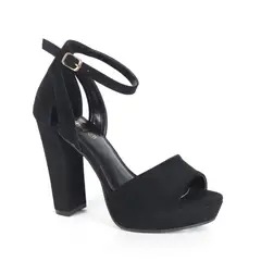 STHEF - Sandalias de Vestir Mujer 7577 Negro-STHEF