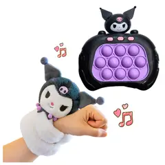 GENERICO - Brazalete Musical Kuromi y Pop It Sensorial para Niños