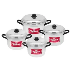 Reyna - Set Ollas x4 Pzas tencaje -