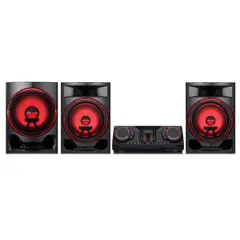 LG - Equipo de sonido Bluetooth Karaoke 2900w XBOOM Negro CL88
