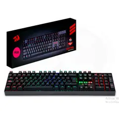 REDRAGON - Teclado Mecánico K551RGB MITRA Black Retroiluminado