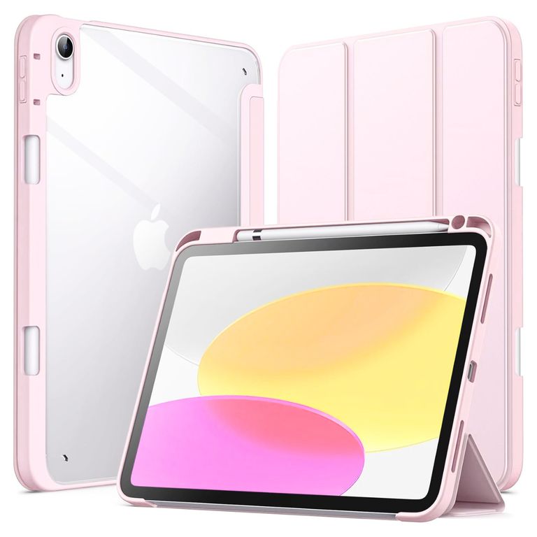 Funda Desmontable Imantada Para iPad A16 11th 10th Generación - ROSADO