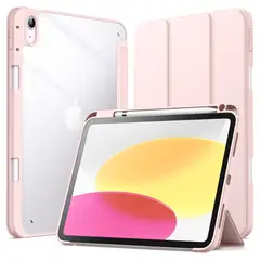 GENERICO - Funda Desmontable Imantada Para iPad A16 11th 10th Generación - ROSADO