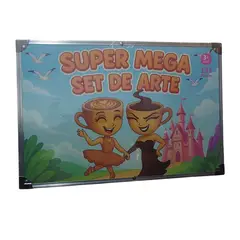 GENERICO - Set de Arte Maleta de Aluminio -GENERICO