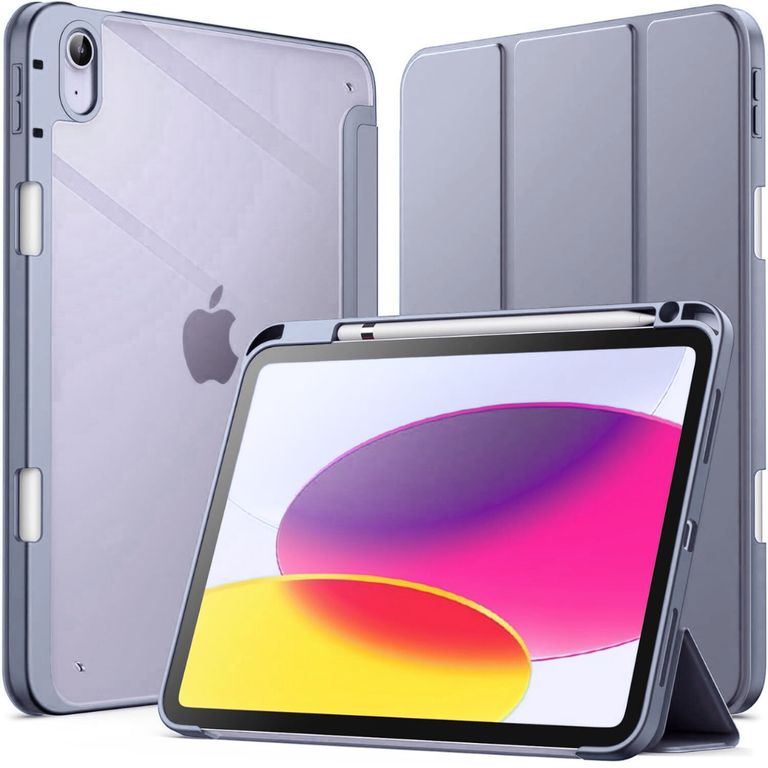 Funda Desmontable Imantada Para iPad A16 11th 10th Generación -LAVANDA