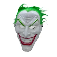 GENERICO - Máscara del Payaso con Sonrisa Pelo Halloween