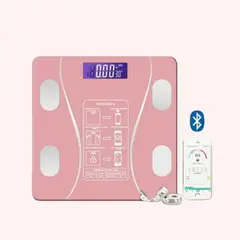GENERICO - Balanza Inteligente para Peso Corporal - Color Rosado