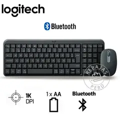LOGITECH - Combo MK250 Teclado y Mouse Bluetooth Español Negro