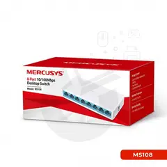 MERCUSYS - SWITCH MS108 8 PUERTOS 10/100MBPS