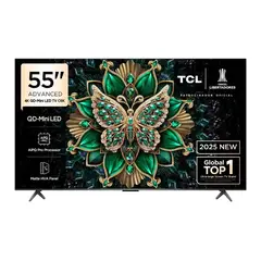 TCL - TELEVISOR 55 Qd MINILED 4k 55c6k Google Tv