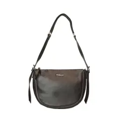 MIKAELA - Cartera Hobo Mujer 76006 Negro-REFRESH